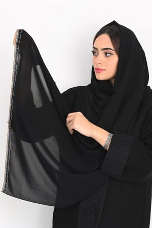طرحة المناسبات كريستال