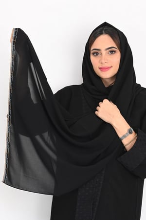 طرحة المناسبات كريستال