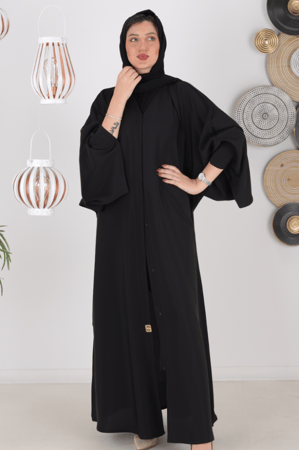 011015-3389 عباية بطرحة سردينيا يابانيش