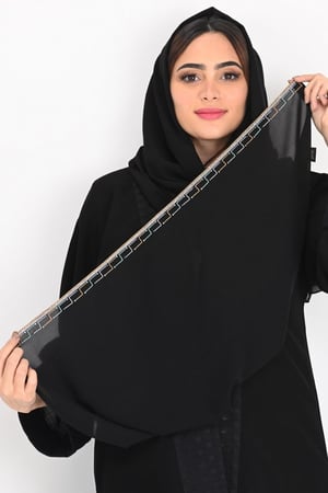 طرحة المناسبات كريستال