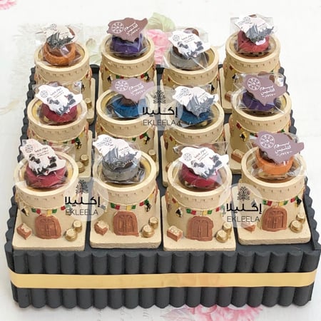 توزيعات مباخر  / مبخره تراثيه/ مباخر شعبيه  ( 12 قطعه )