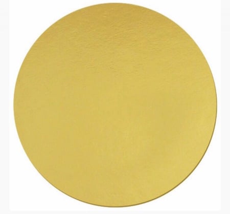 بورد كيك دائري سميك / قاعدة كيك / حامل كيك سميك / قاعدات فلين ( قطعه واحده )