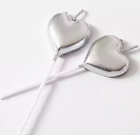 شموع كيك / شموع حفلات / شمع مناسبات ( 4 حبات )