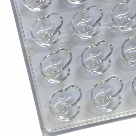 قالب اكليريك لصنع الشكولاه / قوالب شكولاته حجم صغير (قطعه واحده )