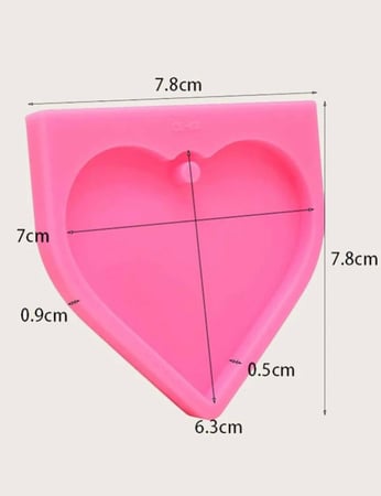 قوالب سيليكون / قالب سيليكون ريزن ايبوكسي ( قطعه واحده )