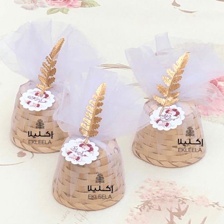 توزيعات خوص مع تعبيه / عيديات كبار ( 12 قطعه )