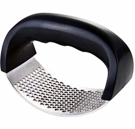 مفرمة ثوم يدويه /هراسة ثوم / فرامه / اداة هرس ثوم يدوي /فرامة خضار يدويه حجم صغير ( قطعه واحده )