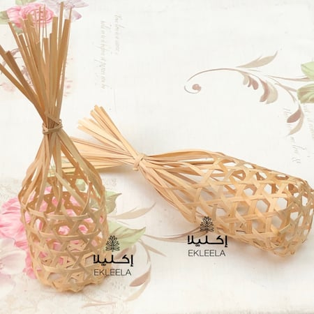 علب توزيعات خوص / علب سعف شعبية ( 12 قطعة )