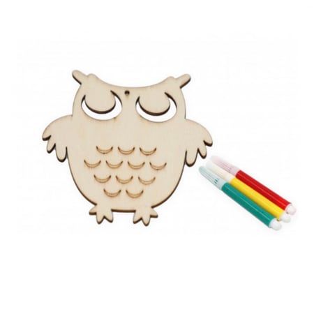 العاب اطفال لوحه خشب تلوين ( 12 حبه )