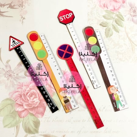 توزيعات المرور /توزيعات الامن والسلامه ( 12 قطعه )