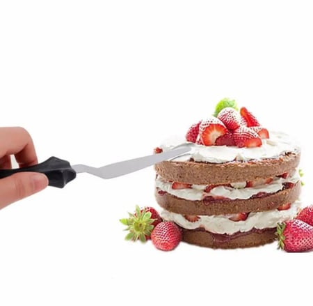 طقم سباتولا / اسباتولا كيك / ادوات دهن ( مجموعه مؤلفه من 3 قطع )