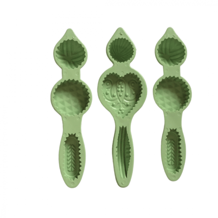 اداة تشكيل البسكويت / قالب معمول / خشبة قوالب معمول التمر ( 3 قطع )