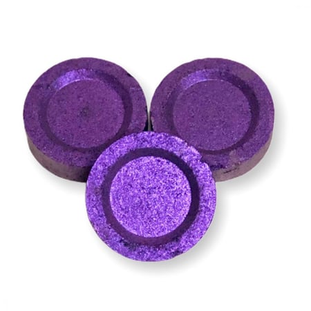 فحم ملون حجم صغير سريع الاشتعال ( 36 قطعه ملونه )