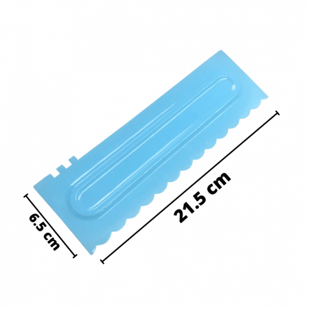 مكشطه كريمه / سكريبر كيك / ادوات تزيين كيك ( قطعه واحده )