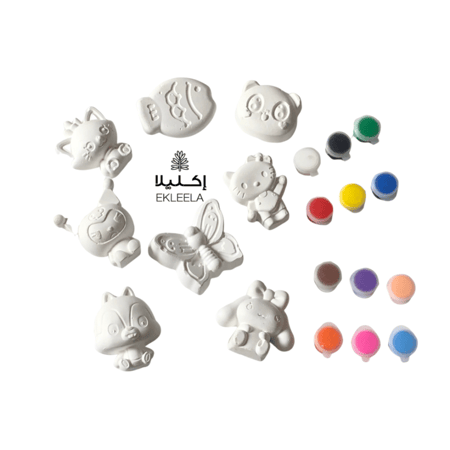 توزيعات اليوم الوطني للأطفال عزنا بطبعنا ( 12 قطعه )