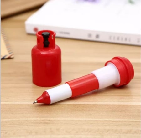 اقلام توزيعات شكل غاز / توزيعات الدفاع المدني ( 12 قطعه )