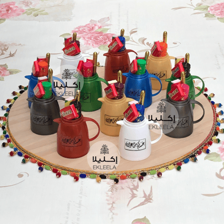 علب توزيعات مع تعبيه مع قاعده خشب