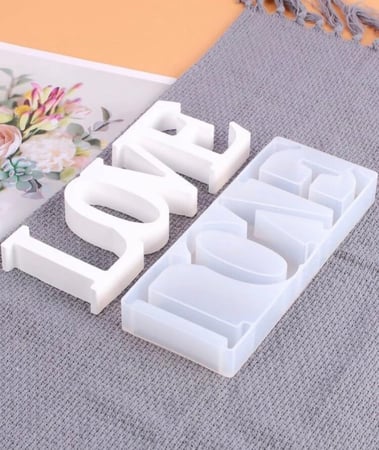 قوالب سيليكون / قالب سيليكون ريزن ايبوكسي ( قطعه واحده )