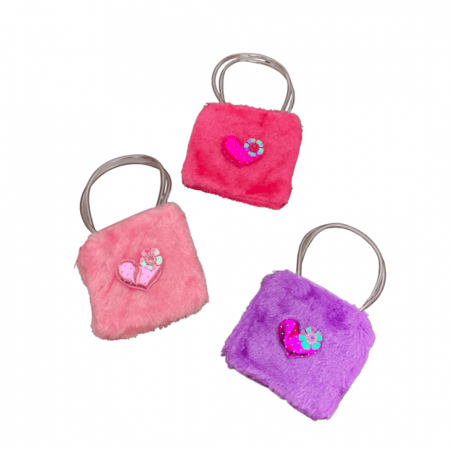 شنط قماشيه حجم صغير للاطفال بدون تعبيه ( 12 علبه )