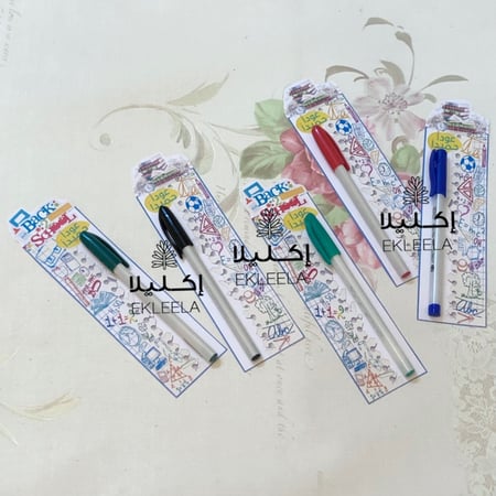 اقلام حبر جاف بثيم العوده إلى المدرسه ( 12 قلم )