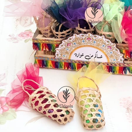 عيديات توزيعات العيد او رمضان او قريقعان / عيديات / هدايا للكبار  ( 16 قطعه )