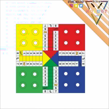 لعبة زهرة , لودو