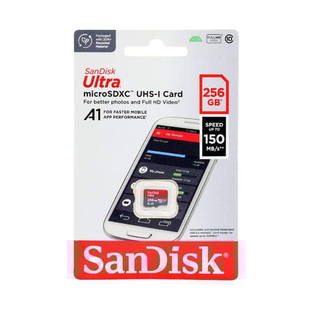 ذاكرة سان ديسك ‎‎ ‎Ultra UHS I‎ ‎MicroSDXC‎