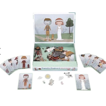 لعبة المغناطيس (ارتداء ملابس)