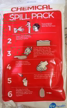 Biohazard Spill Pack Chemical Single usePack-MJZ019