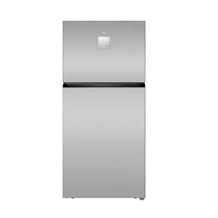 ثلاجة مع فريزر علوي تي سي ال  21.5 قدم فضي 606 لتر  صنع في الصين P787TMS