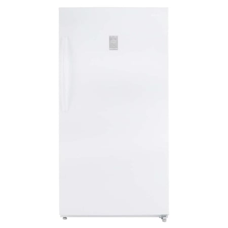 فريزر باب واحد 17 قدم 481 لتر بيسك -  أمكانية تحويلة الى ثلاجة باب واحد- أبيض أرفف شبك  - صنع في الصين BUFS-MT625W