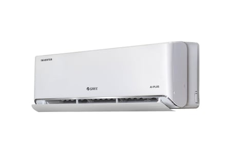 مكيف سبلت حار بارد 1.5 طن جري آي بلس واي فاي 18000 انفرتير صنع في الصين GWH18AVDXE-S6DTA1A