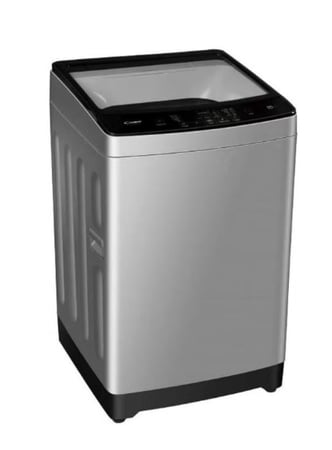 غسالة تعبئة علوية كاندي 8 كجم أبيض شاشة LED 8 برامج تقنية Pillow Drum مداخل ماء ساخن وبارد قفل أمان للأطفال صنع في الصين موديل: RTL 881SZ-19