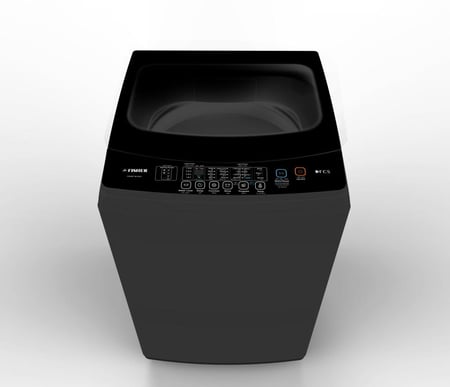 غسالة ملابس تعبئة علوية 10 كيلو فيشر  اتوماتيك  لون فضى + قفل تحكم    صنع في الصين FAWMTM100G
