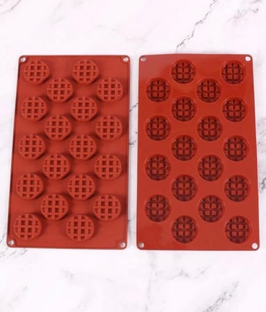 سيليكون دائري للشكولاه / قالب كيك / قوالب شكولاته / حلويات / شمع / صابون ( قطعه واحده )