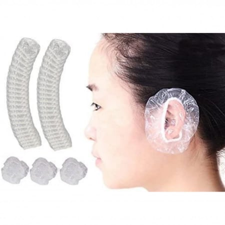 غطاء حامي للاذن شفاف - 100 حبة