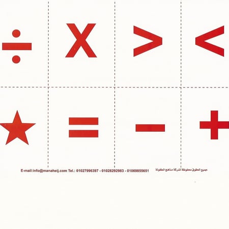 كروت تعليمية | هيا نتعلم الأرقام العربية