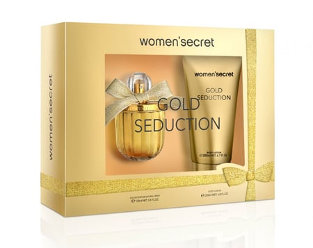 عطر مجموعة هدية قطعتين من عطر ومن سكرت جولد سيدكشن 100 مل GOLD SEDUC