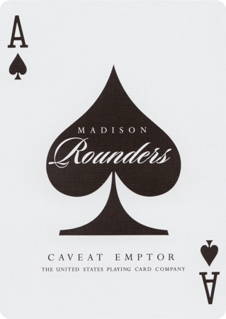 ورق لعب بلوت مادسن راوندرز - اسود