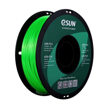 filament فلمنت eSUN Silk-PLA Green