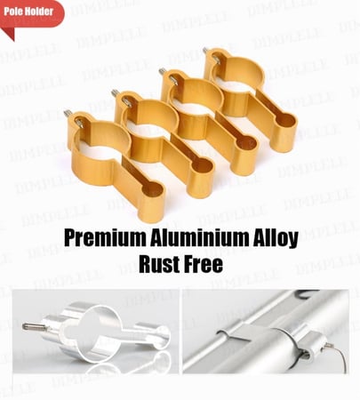 aluminum rods on ceiling clothes hanger with hangers parts