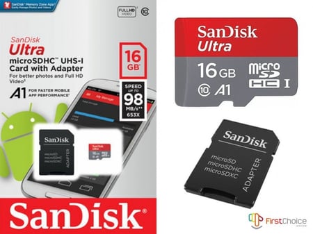 ذاكرة تخزين SD سانديسك SanDisk