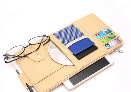 محفظة لحمل الاغراض في السيارة