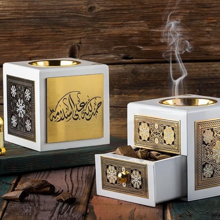 المبخرة الكلاسكية (أبيض)