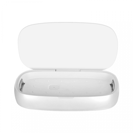 شاحن لاسلكي موماكس وجهاز تعقيم بالاشعة فوق البنفسجية