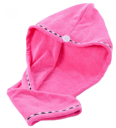 منشفة شعر الراس من الألياف الدقيقة سريعة تجفيف الشعر بطريقة صحية دون ترك الشعر مجعدا