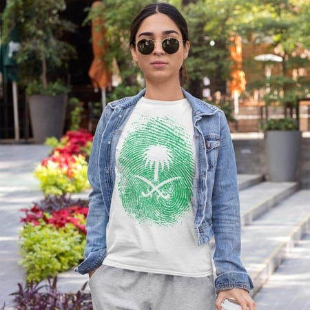 تيشرت بصمة السعودية اليوم الوطني السعودي 92