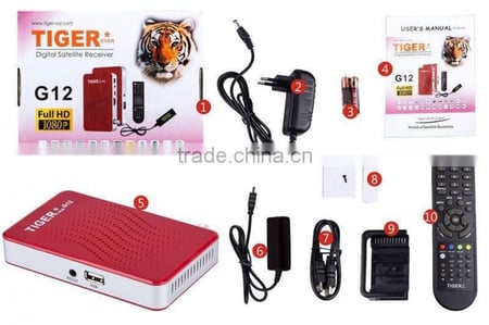 رسيفر تايجر G12
