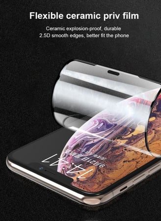 ايفون اكس /  اكس اس | شاشة شفافة ، بكج حماية 10 في 1 من شركة Sharks