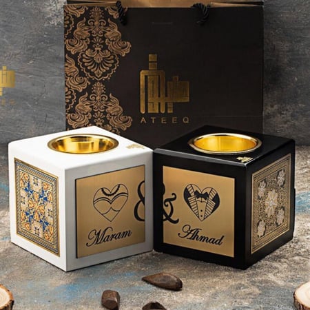 المبخرة الكلاسكية (أبيض)